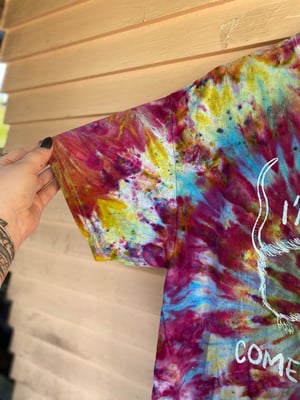 Image of XL Mom I'm Scared Come Pick Me Up Tie Dye Shirt 1