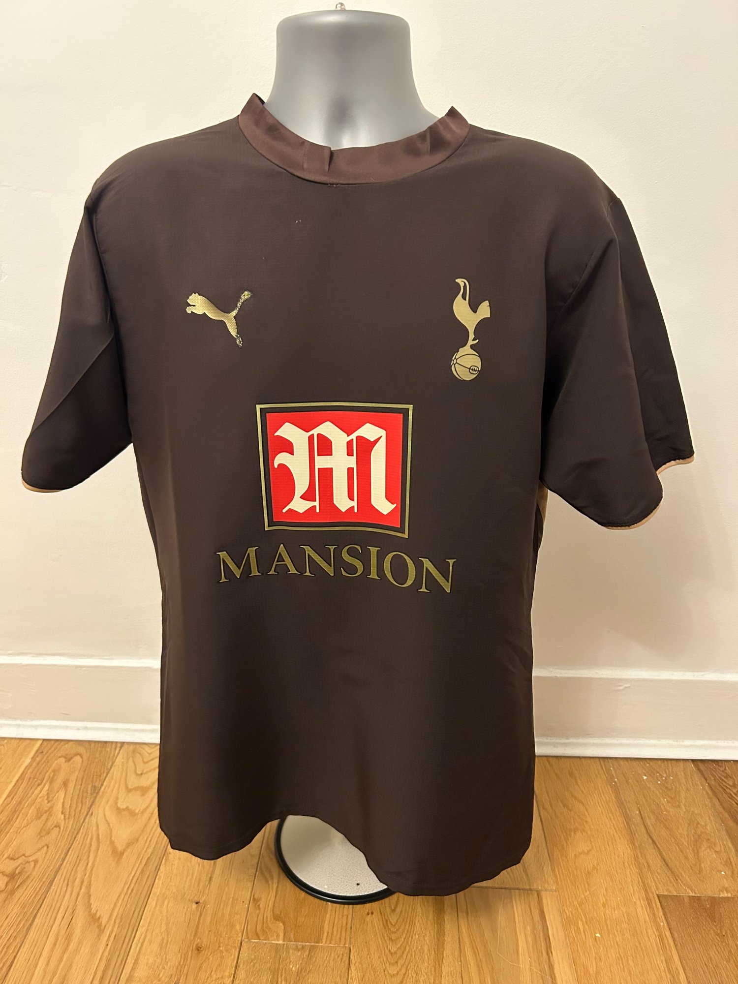 Image of Tottenham Hotspur “BERBATOV 9” 2006/07 Third Shirt + UEFA Cup patch (M)