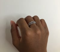 Image 2 of Cuban link ring 