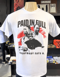 Paid In Full T-shirt (White/Black/Red)