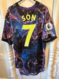 Image 9 of PRE ORDER: Tottenham “SON 7” 2021/22 Away Shirt + PL patch