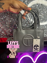 Grey Small Telfar Bag