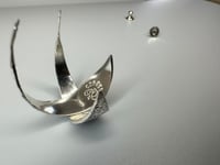 Image 3 of Shooting Star Hoop earrings