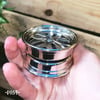 Silver Vintage Car Wheel Yo-Yo! Includes Spinner on Mag Wheel!