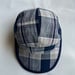 Image of Japanese Indigo Check Outdoor cap 001