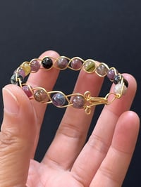 Image 2 of Vibrant Rainbow Tourmaline Bracelet