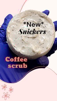 4oz. Snickers coffee scrub