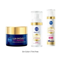Image 1 of Nivea Luminous Anti-Dark Spot Routine (3 piece) with Serum, SPF Day Cream & Night Cream 