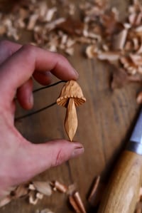 Image 6 of Mushroom- Pendant Necklace 