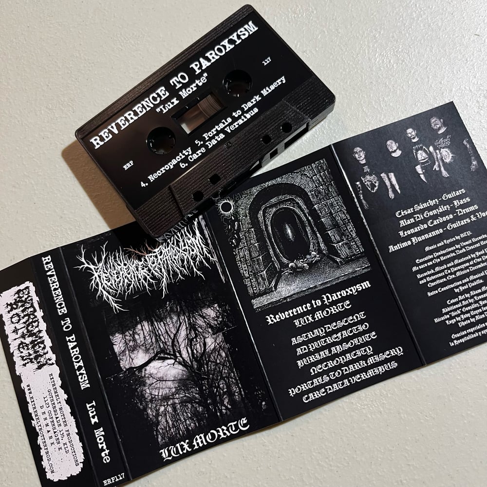 REVERENCE TO PAROXYSM - "Lux Morte" cassette