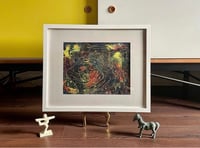 Image 1 of Mixed Media Fantasy Abstract Drawing