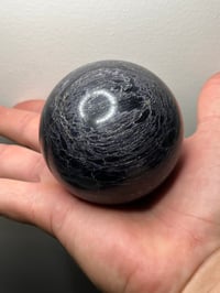 Image 10 of Charoite & Aegirine 7cm Sphere I Siberia Russia #2760