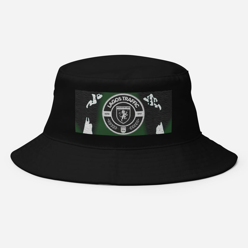 LAGOS TRAFFIC LUX COUTURE TWILL BUCKET HAT (SOCCER VOGUE/ STANCE)