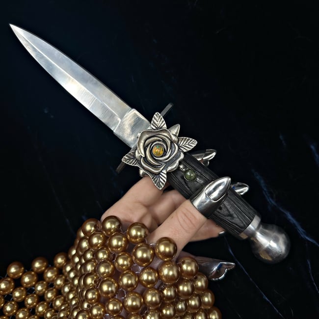 Opal Rose WoodHenge Athame 