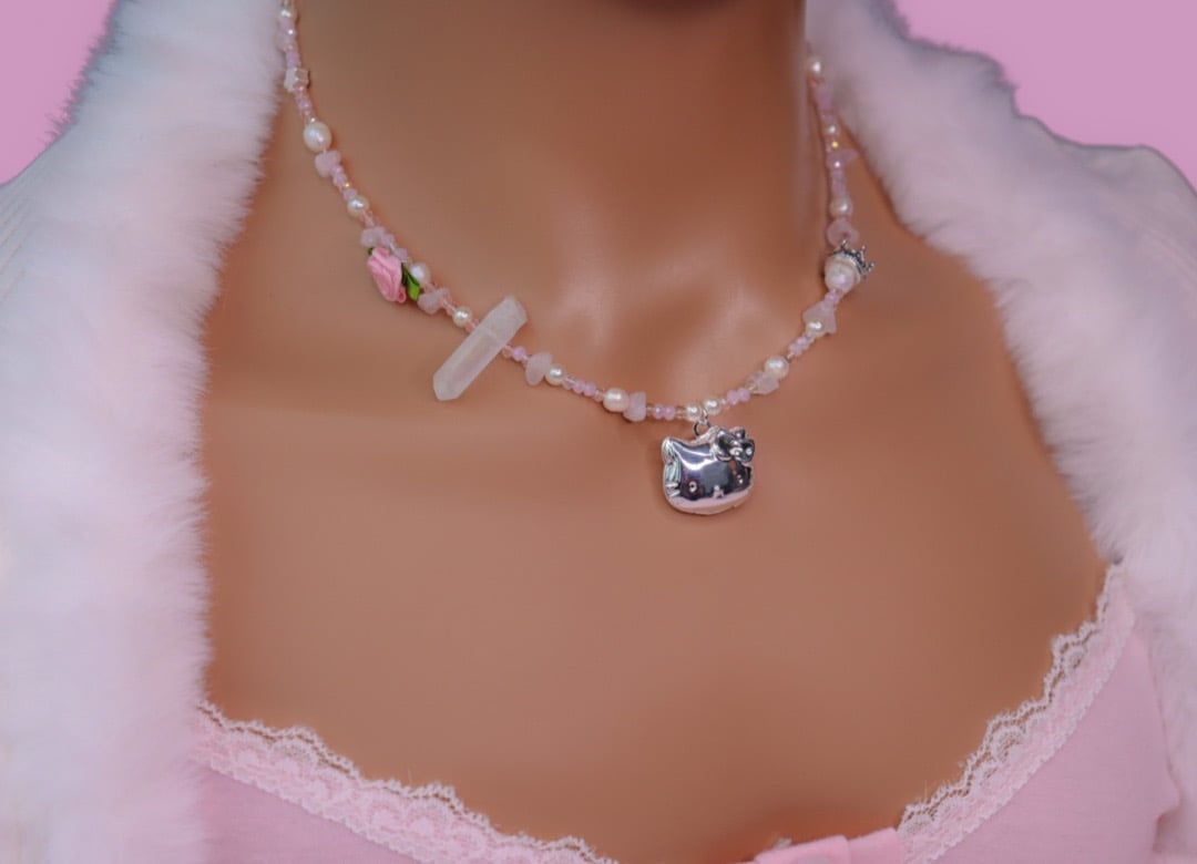 Hello kitty Silver pendant - hedijewelery