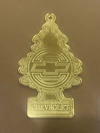 Image 1 of CHEVROLET GOLD ACRYLIC TREE 