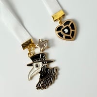 Image 2 of Plague Doctor Velvet Bookmark