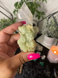 Image 3 of Prehnite Raw Cluster