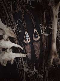 Image 5 of Protection etched obsidian amulets 