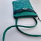 Image of Woodland Green Small Zippertop Carry Case With Crossbody Strap