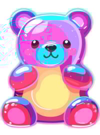 Image 1 of Gummy Drip Sticker Set