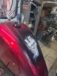 Image 7 of VStar 650 Bobber Peanut Style Gas Cap