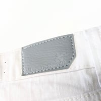 Image 5 of Vigoss Girls White Denim Mini Skirt with Studs