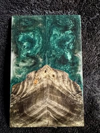 Image 1 of Buckeye Burl Hybrid Knife Scales