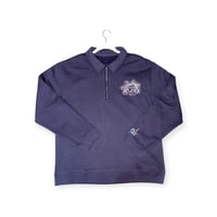 Image 1 of LARGE: PARTY Q-ZIP - NAVY BLUE