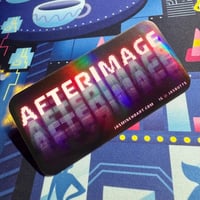 Afterimage - Holographic Vinyl Sticker