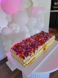Image 2 of FRESH BERRY SLAB CAKE - various sizes (Please read description carefully)