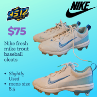 Nike Fresh Mike Trout Baseball Cleats