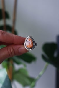 Image 1 of Peach Scolecite Trust Ring 