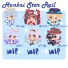 Honkai Star Rail Acrylic Charms Vol 4