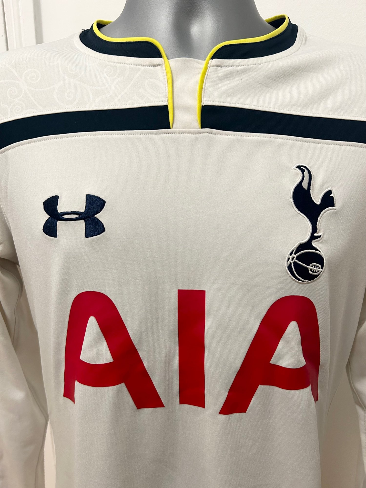 Image of Tottenham Hotspur “ERIKSEN 23” 2014/15 Home LS Shirt (S)