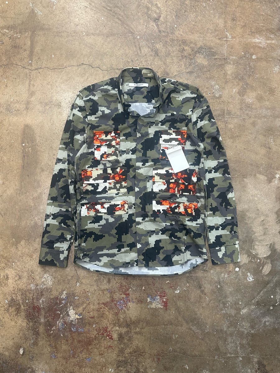 Image of Givenchy Digi Camo Shirt