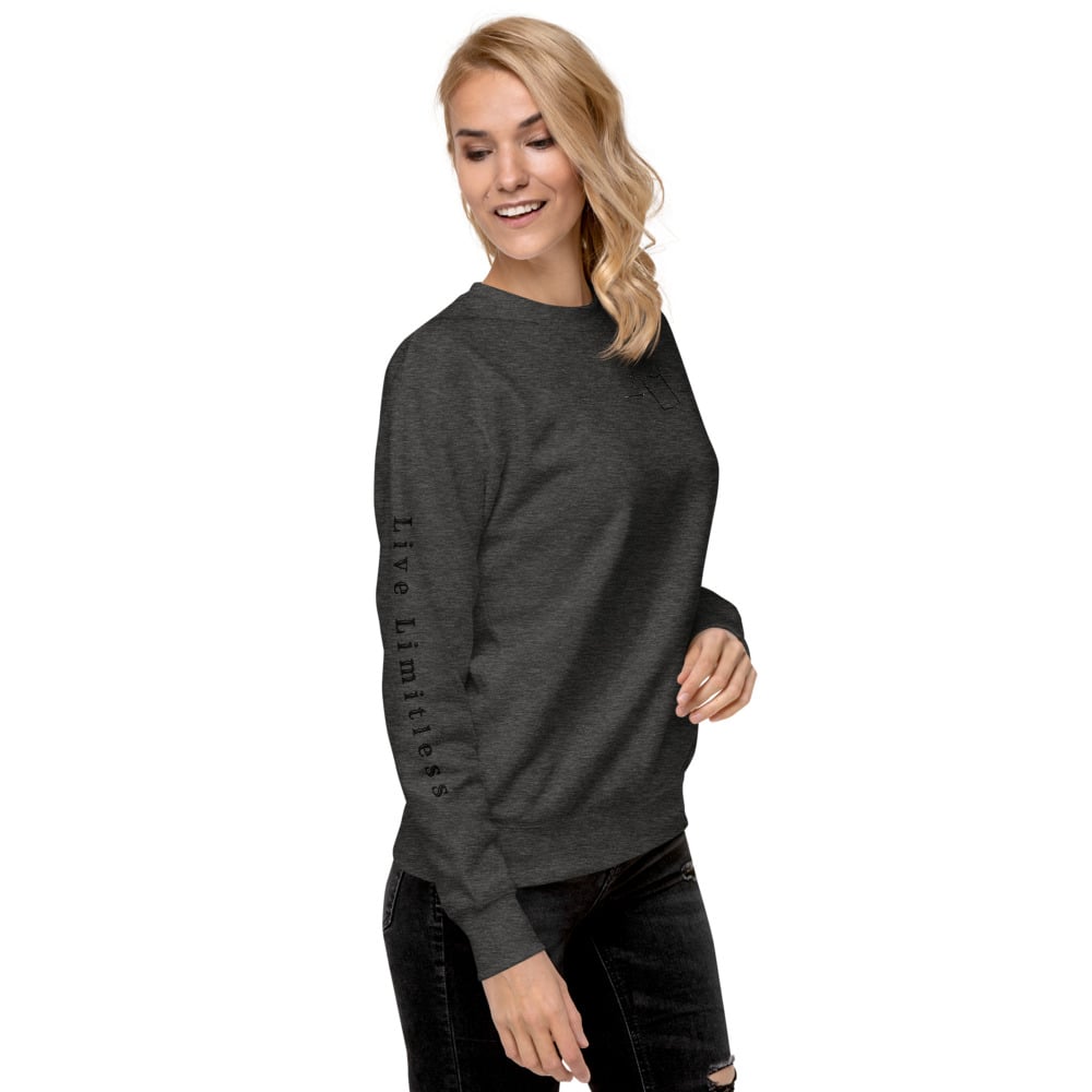 LL Logo Quote Fleece Pullover