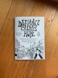 Image 1 of Defiance Creates Hope #3 Zine