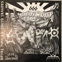 Abigail / Lucifer's Sanctuary - Metal Punk L.A. Tokyo Yankees Split (7' EP)