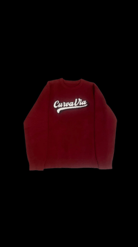 Image 1 of CURVA KNIT *BURGUNDY*