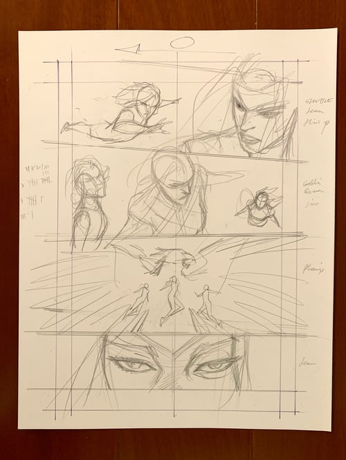 Image of JEAN GREY #04 :: page 03 original art