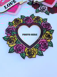 Image 3 of 'TE AMO" ROSE HEART SVG / ARCHIVO DIGITAL 