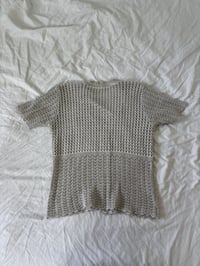 Image 2 of Vintage crochet top // L