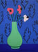 Image of Green Vase and Anemones 