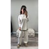 Cream Loungwear