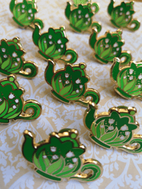 Image 2 of Tea Pot Hard Enamel Pin
