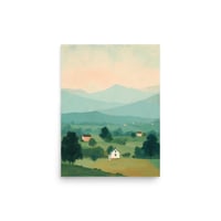 Image 4 of Farm Country Folk Art Landscape