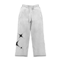 Image 2 of White Aurora sweat pants 