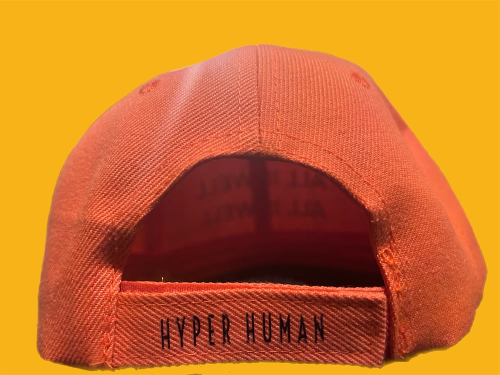 Image of ALL IS WELL 3X DOPE DAD CAP (ORANGE SODA)