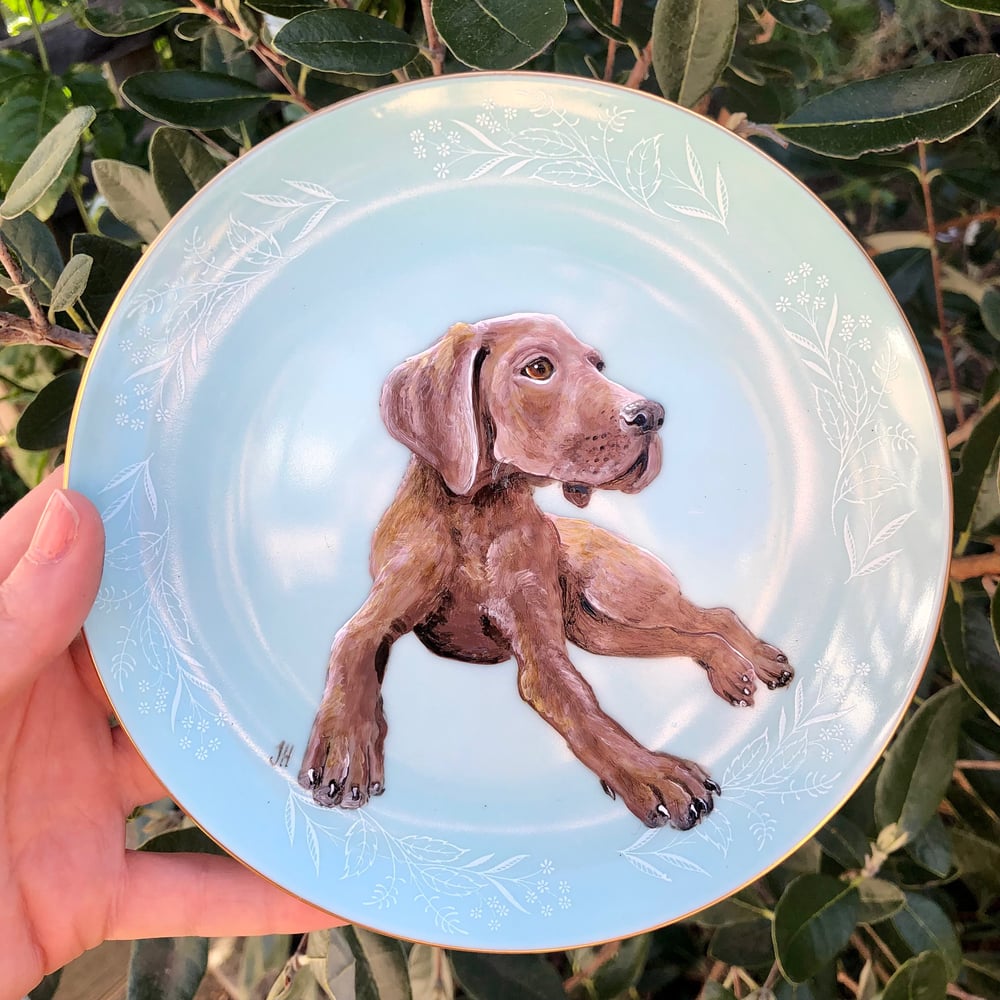 Custom Portrait Plate